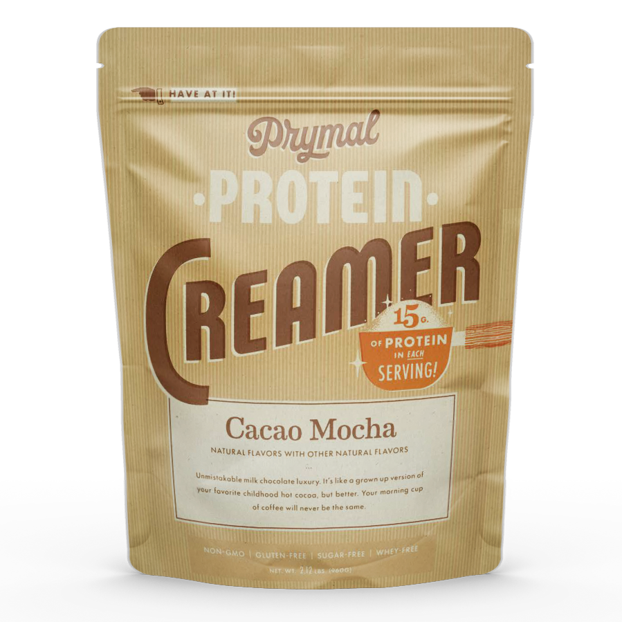 Cacao Mocha Protein Coffee Creamer - GLP-1 Friendly | Prymal