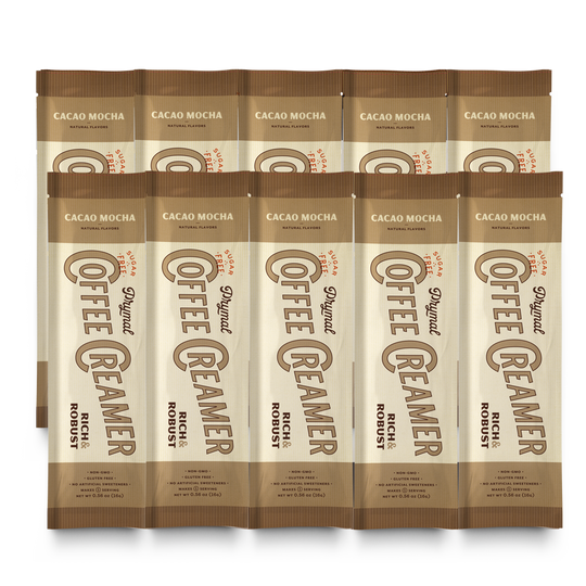 Cacao Mocha Coffee Creamer - Keto Friendly Sugar Free Non-Dairy