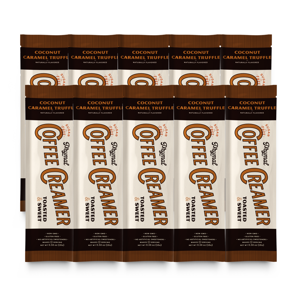 Coconut Caramel Truffle – Prymal Coffee Creamer
