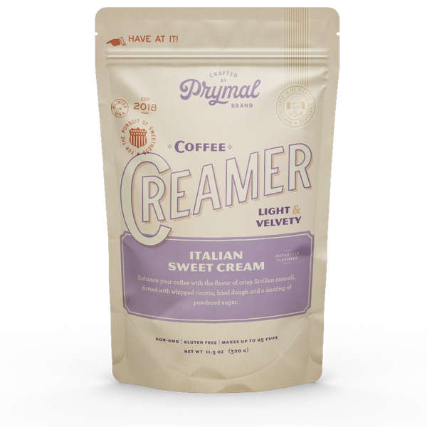 Italian Sweet Cream – Prymal Coffee Creamer