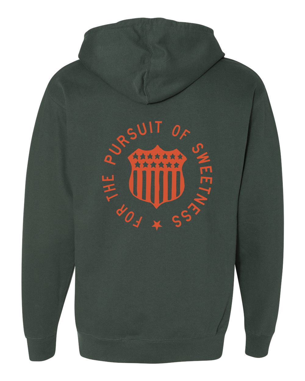 Premium Hoodie "Pursuit of Sweetness" Tavern Green