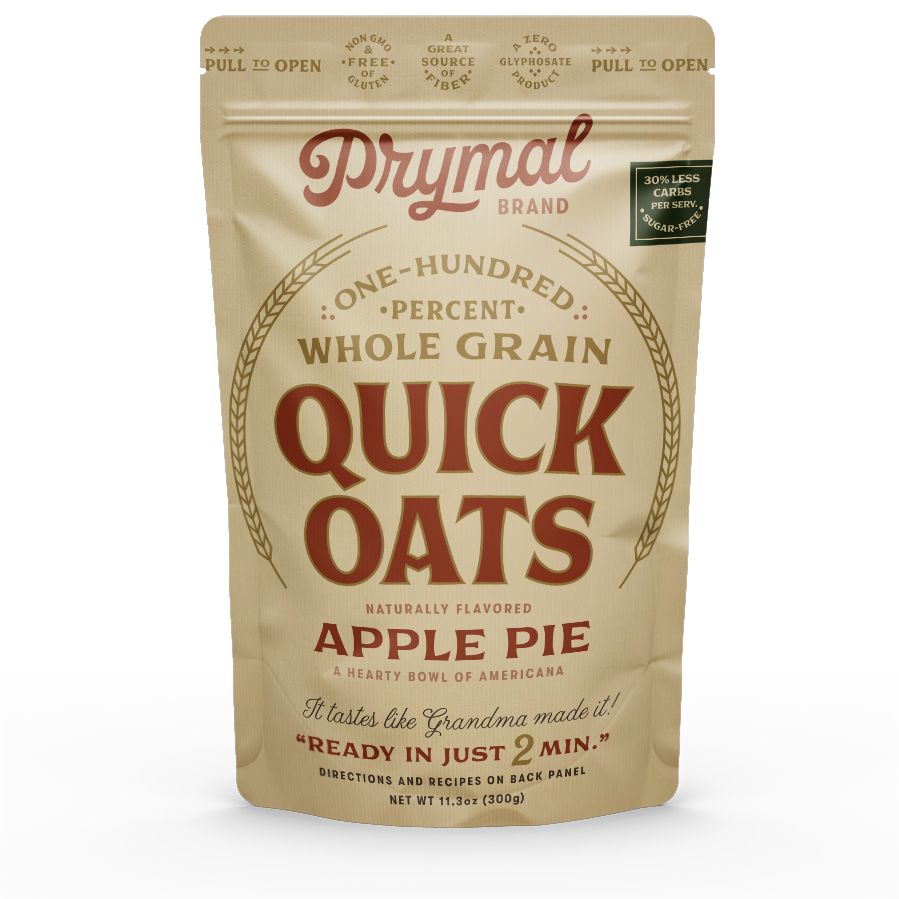 Apple Pie Less-Carb Oatmeal