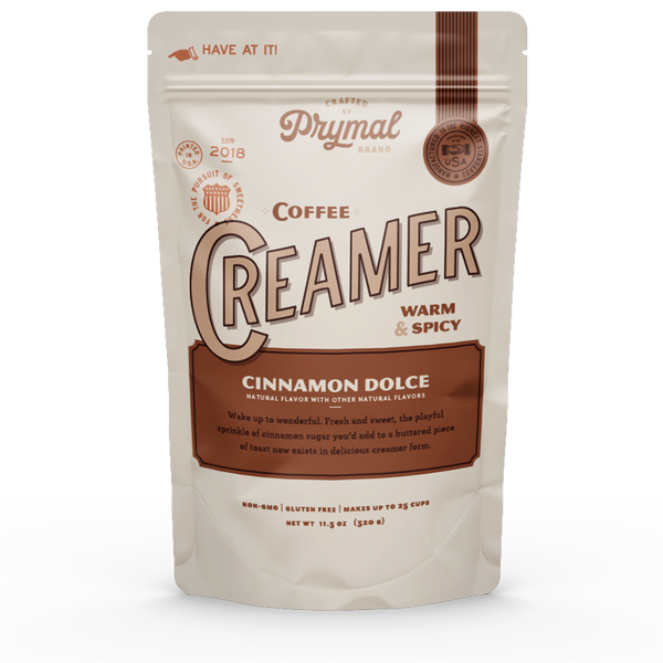 Cinnamon Dolce Coffee Creamer - Keto Sugar Free Non-Dairy Low Carb