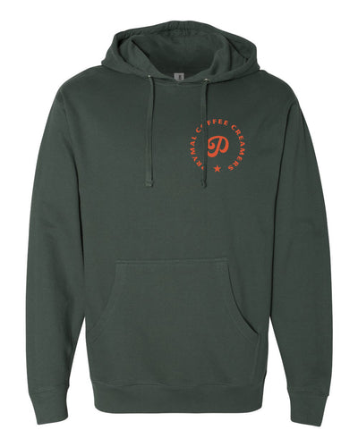 Premium Hoodie "The Rooster" Tavern Green